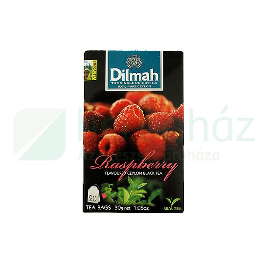 DILMAH TEA RASPBERRY AROMÁS FEKETE 30G