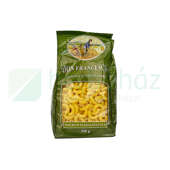 DON FRANCESCO CORNETTI RIGATI DURUM TÉSZTA SZARVACSKA 500G