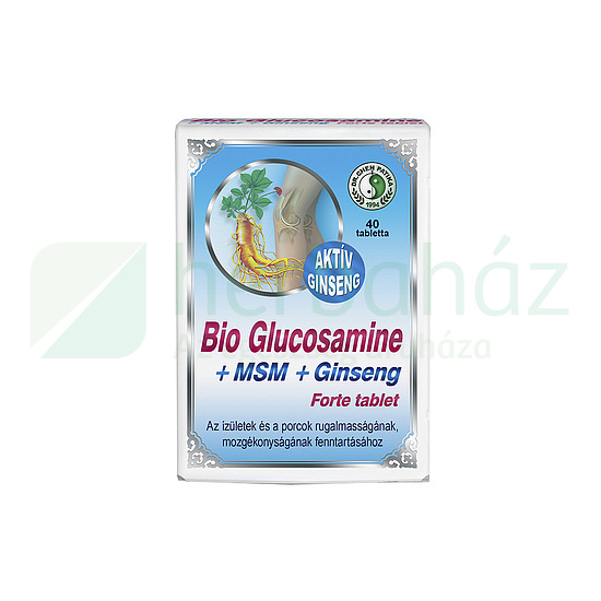 DR.CHEN BIOGLUCOSAMINE + MSM + GINSENG FORTE TABLETTA 40DB