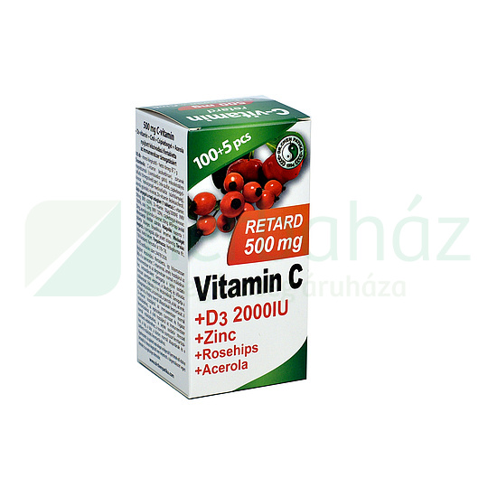 DR.CHEN C-VITAMIN 500MG RETARD+D3+ACEROLA 105DB