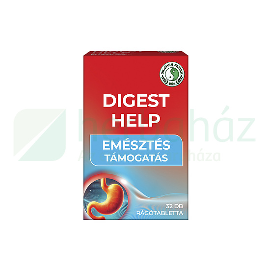 DR.CHEN DIGEST HELP EMÉSZTÉST TÁMOGATÓ RÁGÓTABLETTA 32DB