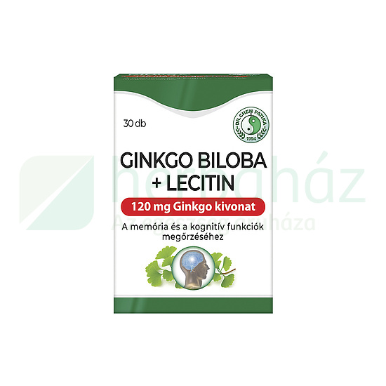 DR.CHEN GINKGO BILOBA 120MG+LECITIN KAPSZULA 30DB