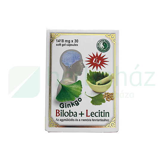 DR.CHEN GINKGO BILOBA + LECITIN KAPSZULA 30DB