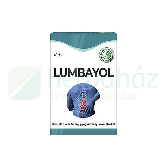 DR.CHEN LUMBAYOL KAPSZULA 40DB