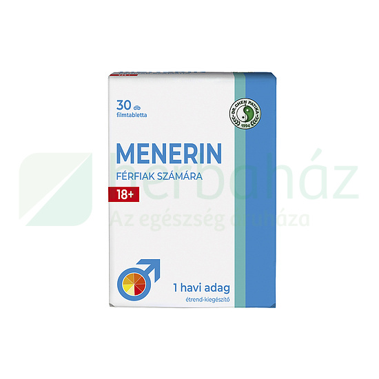 DR.CHEN MENERIN - FÉRFIAK SZÁMÁRA TABLETTA 30DB