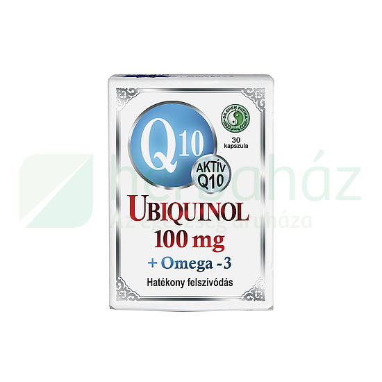 DR.CHEN Q10 UBIQUINOL 100MG+OMEGA3 LÁGYZSELATIN KAPSZULA 30DB