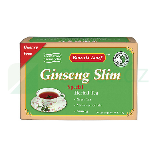 DR.CHEN TEA GINSENG SLIM ZÖLD TEA FILTERES 20DB