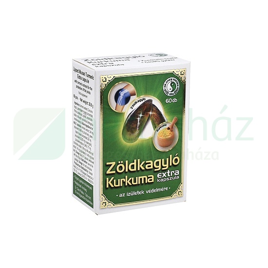 DR.CHEN ZÖLDKAGYLÓ KURKUMA KAPSZULA EXTRA 60DB