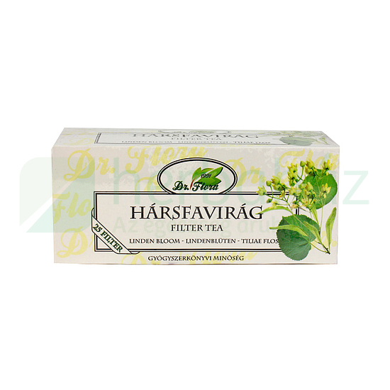 DR.FLORA TEA HÁRSFAVIRÁG FILTERES 25DB