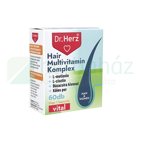 DR. HERZ HAIR MULTIVITAMIN KOMPLEX KAPSZULA 60DB