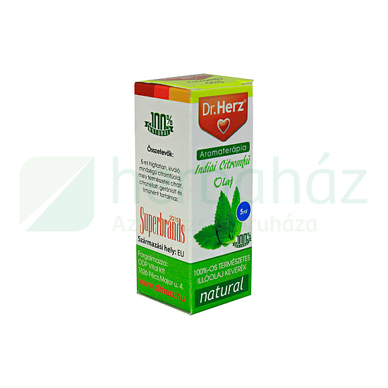 DR. HERZ ILLÓOLAJ CITROMFŰ 10ML