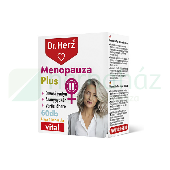 DR. HERZ MENOPAUZA PLUS KAPSZULA 60DB