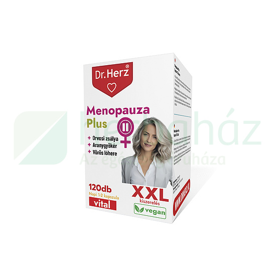 DR. HERZ XXL MENOPAUZA PLUS KAPSZULA 120DB