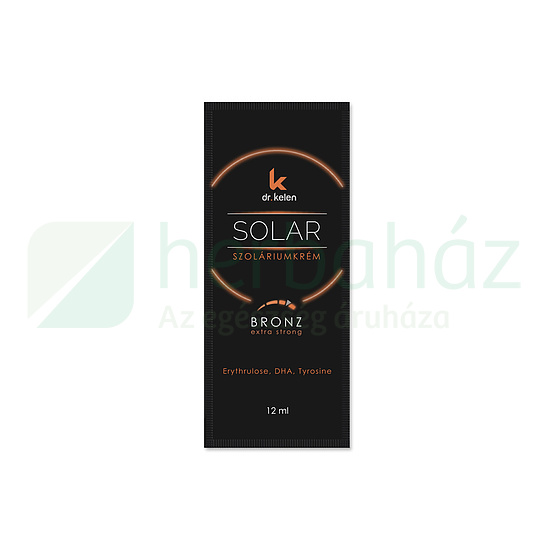 DR.KELEN SUNSOLAR BRONZ 2IN1 EGY ADAGOS SZOLÁRIUM KRÉM 12ML
