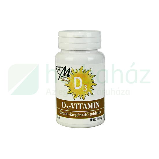 DR.M PRÉMIUM D3 -VITAMIN TABLETTA 120DB