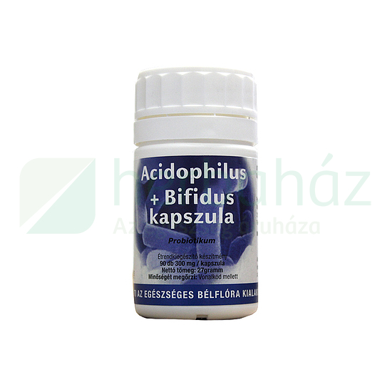 DR.MARCUS ACIDOPHILUS + BIFIDUS 300MG KAPSZULA 90DB