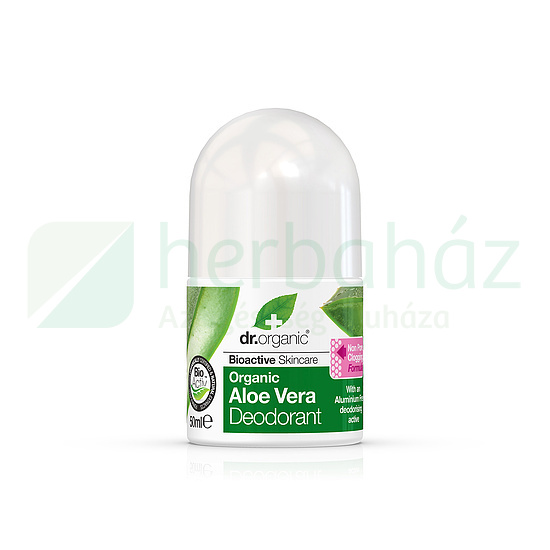 DR.ORGANIC GOLYÓS DEZODOR ALOE VERA 50ML