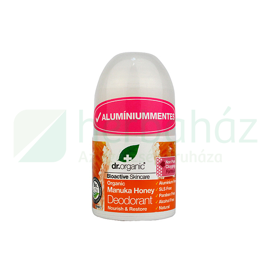 DR.ORGANIC GOLYÓS DEZODOR MANUKA MÉZES 50ML