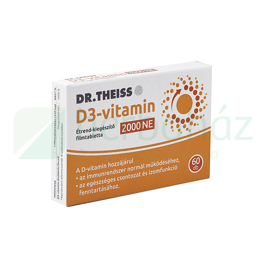 DR.THEISS D3-VITAMIN 2000NE FILMTABLETTA 60DB