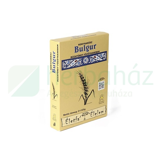 ÉLETFA BULGUR FŐZŐTASAKBAN 2X125G