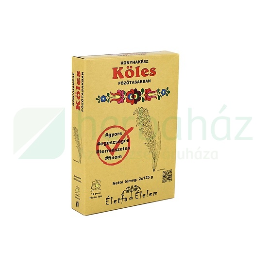 ÉLETFA KÖLES FŐZŐTASAKBAN 2X125G