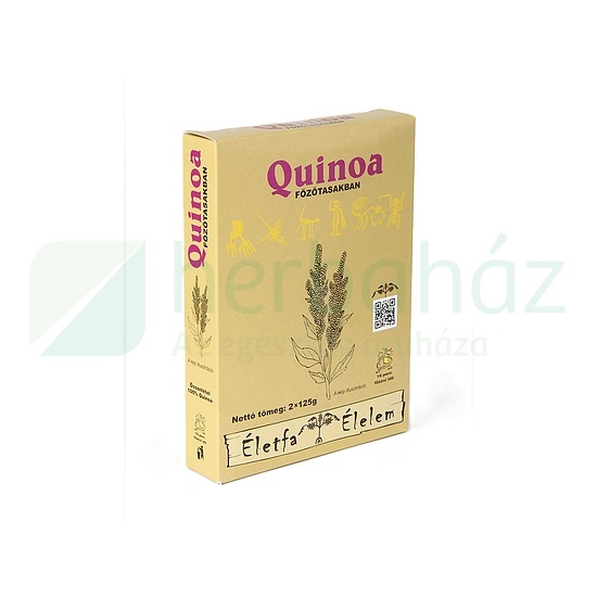 ÉLETFA QUINOA FŐTŐTASAKBAN 2X125G