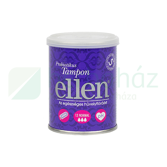 ELLEN PROBIOTIKUS TAMPON, NORMÁL 12DB