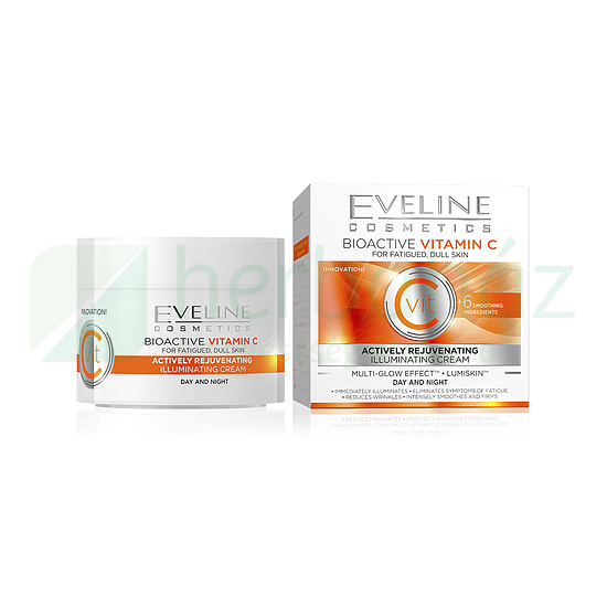 EVELINE NATURE LINE C-VITAMIN TARTALMÚ BŐRMEGÚJÍTÓ ARCKRÉM 50ML