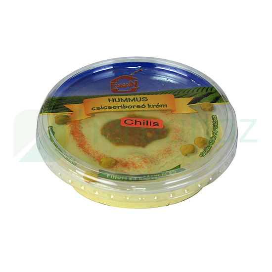 FANAN HUMMUS CSICSERIBORSÓ KRÉM CHILIS SZÓSSZAL 250G
