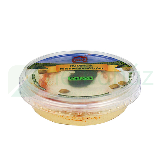 FANAN HUMMUS CSICSERIBORSÓKRÉM CSÍPŐS SZÓSSZAL 250G