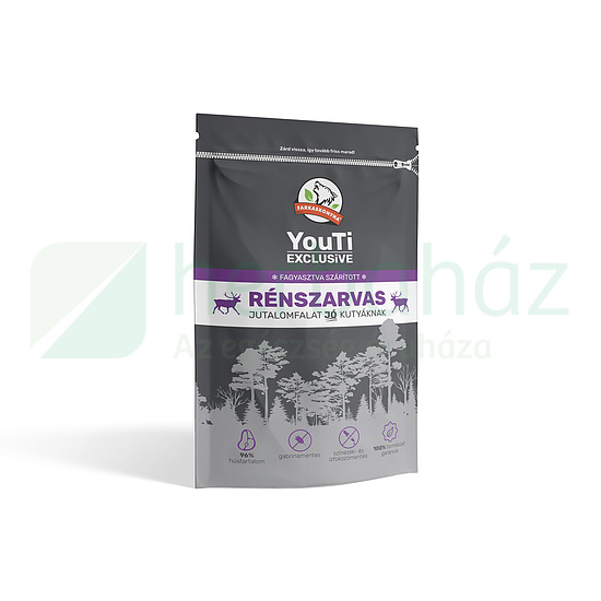 FARKASKONYHA YOUTI EXCLUSIVE RÉNSZARVAS JUTALOMFALAT 50G