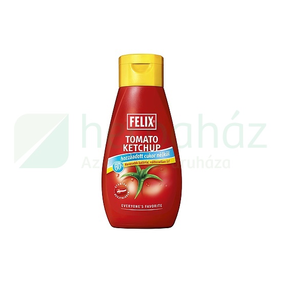 FELIX KETCHUP HOZZÁADOTT CUKOR NÉLKÜL 435G