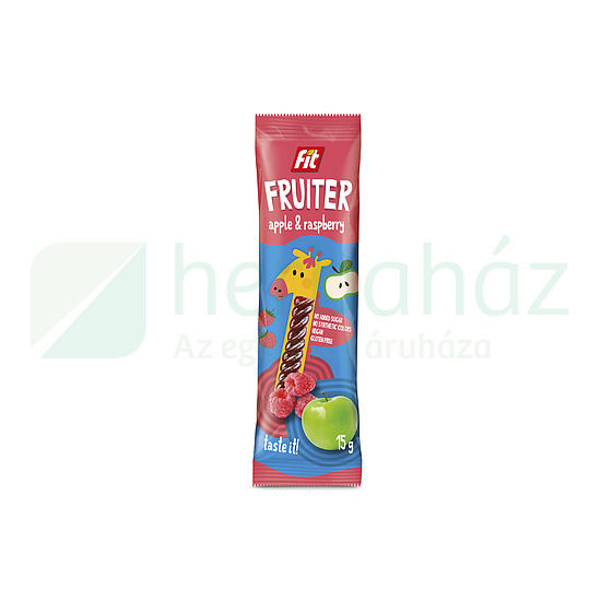 FIT FRUITER GYÜMÖLCSZSELÉ ALMA-MÁLNA 15G