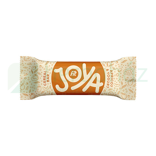 FIT JOYA MÜZLISZELET SÁRGABARACK, JOGHURTOS BEVONATTAL 40G