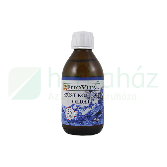 FITOVITAL EZÜSTKOLLOID OLDAT 25PPM 250ML