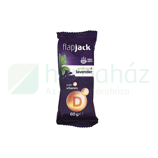 FLAPJACK CITROM-LEVENDULA-ZÖLDTEA ÍZŰ D-VITAMINNAL ZABSZELET 60G