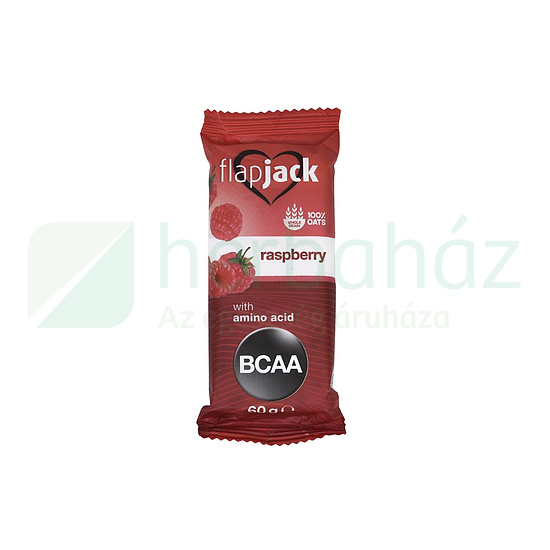 FLAPJACK MÁLNA ÍZŰ ZABSZELET BCAA-VAL 60G