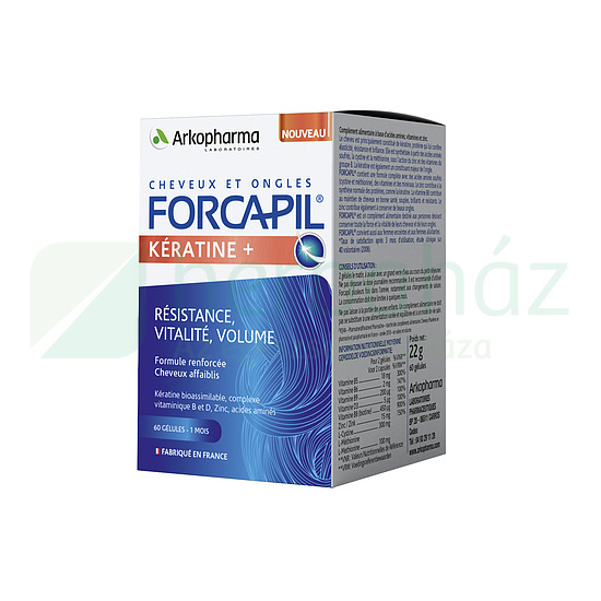 FORCAPIL KERATIN + KAPSZULA 60DB