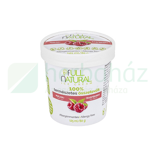 FULL NATURAL VEGÁN ALLERGÉNMENTES MÁLNA JÉGKRÉM 125ML[F]