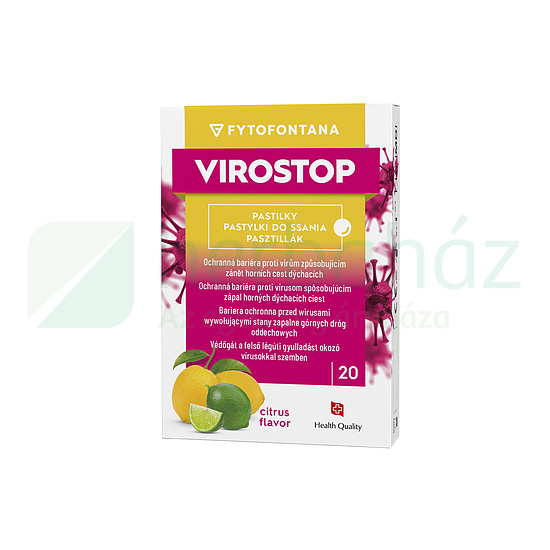 FYTOFONTANA VIROSTOP PASZTILLA CITRUS 20DB