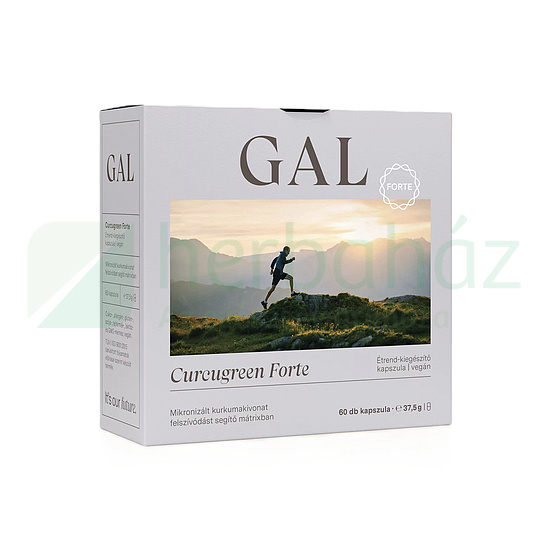 GAL CURCUGREEN KURKUMA KIVONAT FORTE KAPSZULA 60DB (ÚJ)
