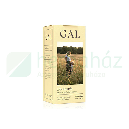 GAL D3-VITAMIN 4000NE CSEPP 30ML ÚJ