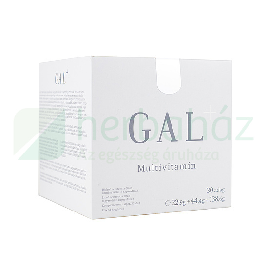 GAL PLUSZ MULTIVITAMIN (60+30+italpor) 30DB