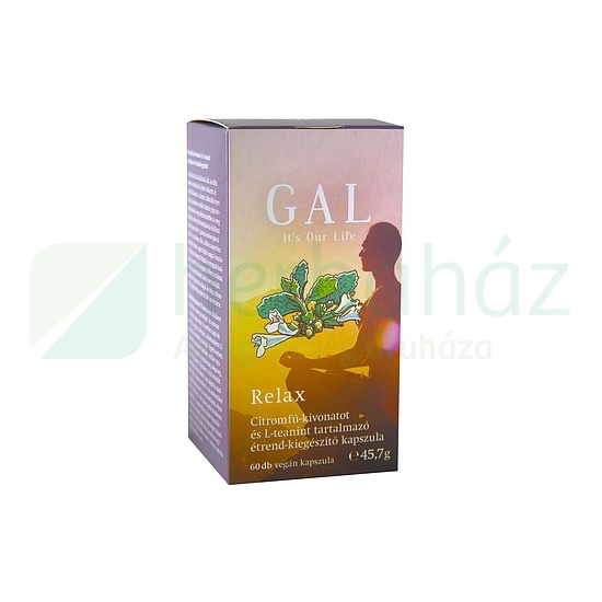 GAL RELAX VEGÁN KAPSZULA 60DB