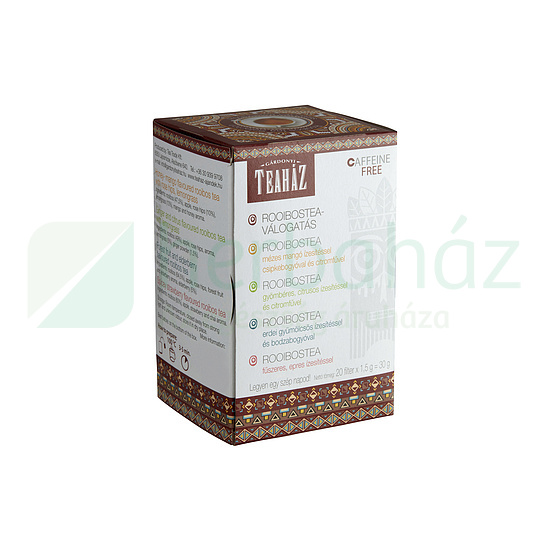 GÁRDONYI TEAHÁZ ROOIBOS TEAVÁLOGATÁS 30G