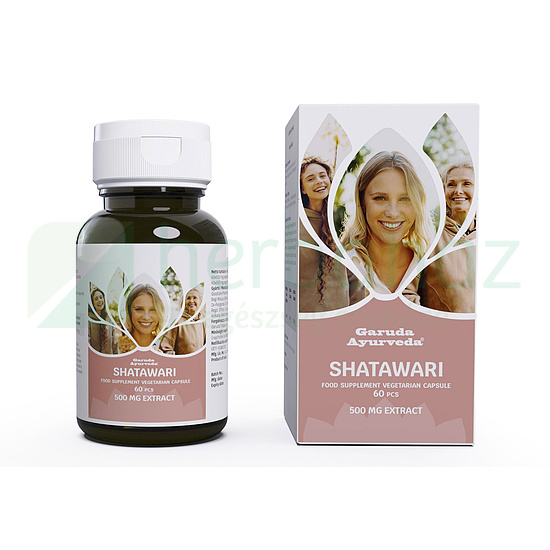 GARUDA AYURVEDA SHATAVARI KAPSZULA VEGETÁRIÁNUS 60DB
