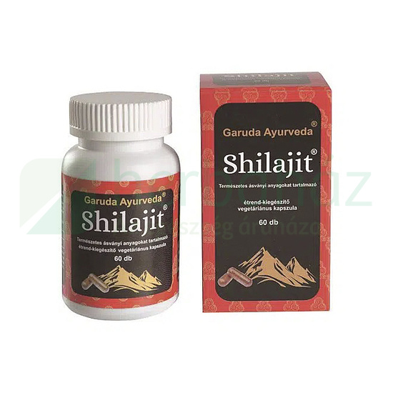 GARUDA AYURVEDA SHILAJIT VEGETÁRIÁNUS KAPSZULA 60DB