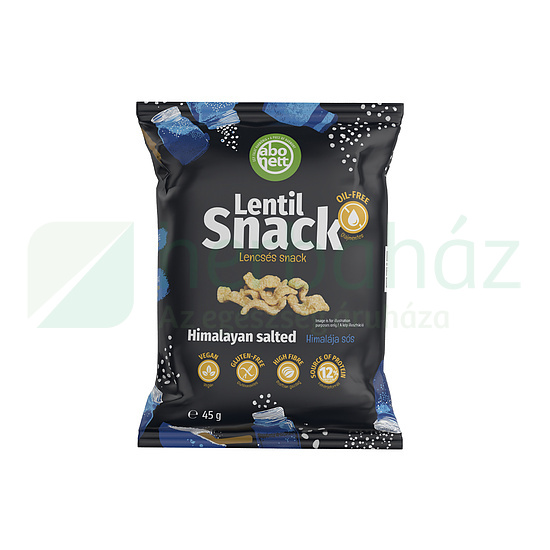 GLUTÉNMENTES ABONETT LENCSÉS SNACK HIMALÁJA SÓS 45G