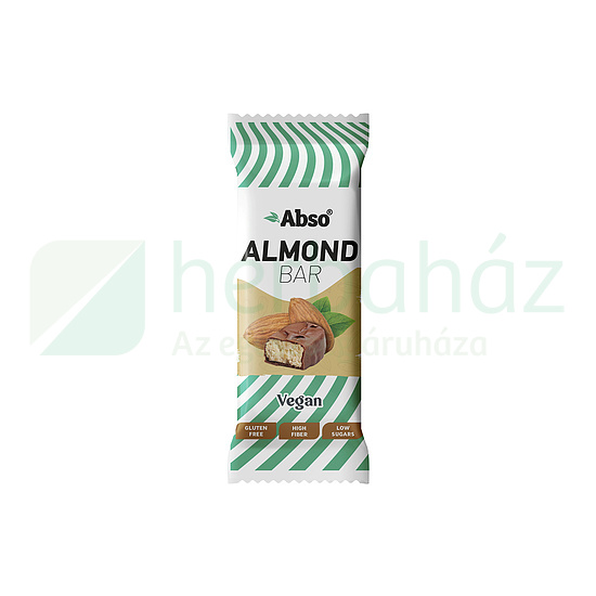 GLUTÉNMENTES ABSO ALMOND BAR SZELET ROSTOKKAL 35G