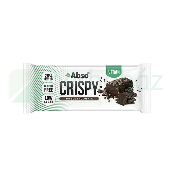 GLUTÉNMENTES ABSO CRISPY FEHÉRJESZELET DUPLA CSOKOLÁDÉ IZŰ 50G